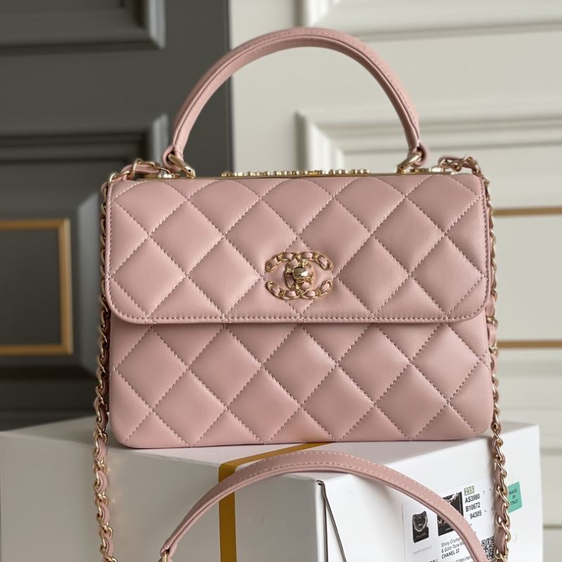Ch**el top handle bags